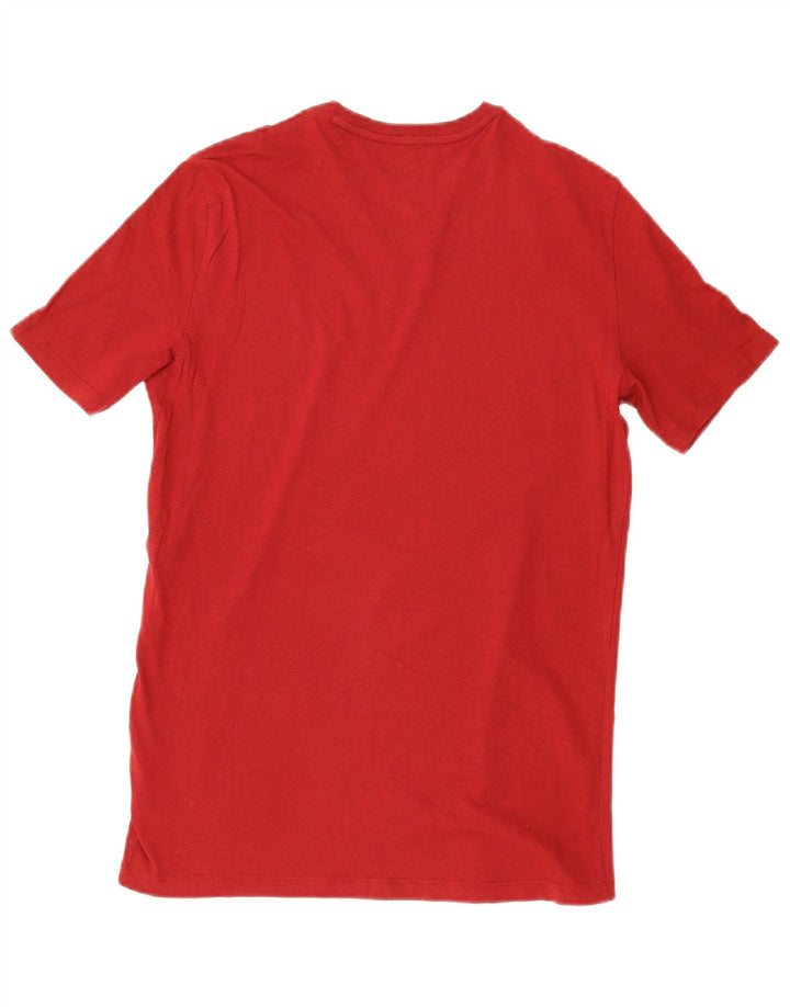Armani Exchange Herre grafisk T-shirt Top Medium Rød Bomuld