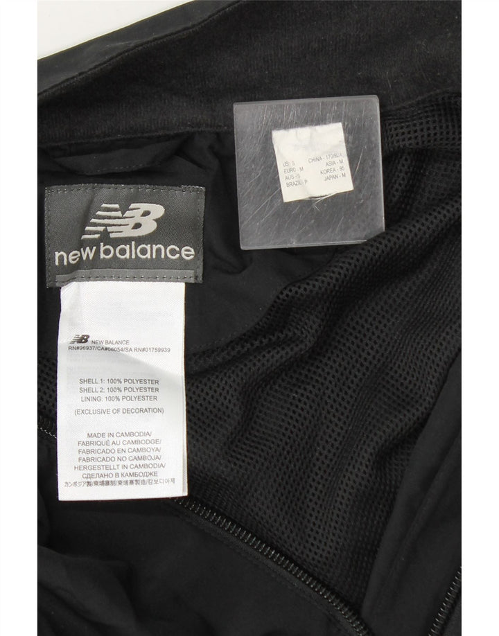 New Balance Træningsdragt til mænd Topjakke Medium Sort Colourblock Polyester