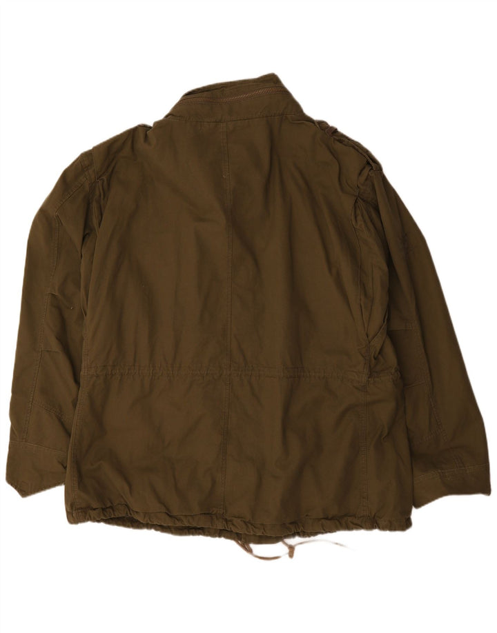 Brandit Herre Military Jacket UK 48 4XL Khaki Bomuld