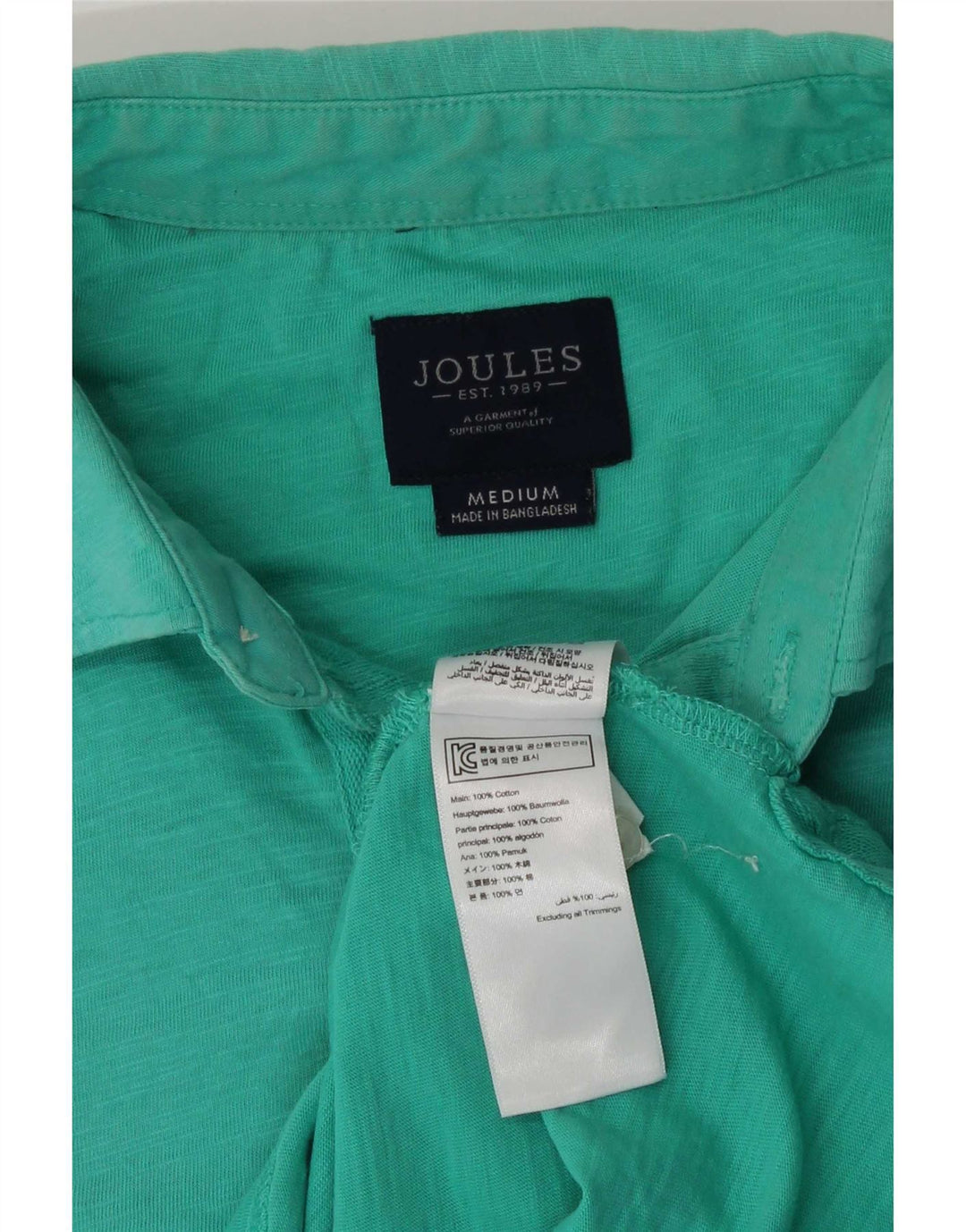 Joules Polo Shirt til mænd Medium Grøn