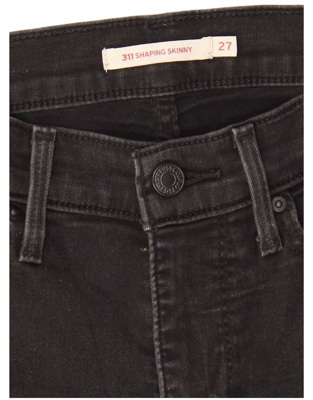 LEVI'S Dame 311 Shaping Skinny Jeans W27 L26 Sort
