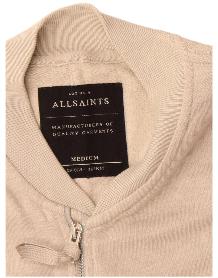 All Saints Herre træningsdragt Topjakke Medium Beige Bomuld