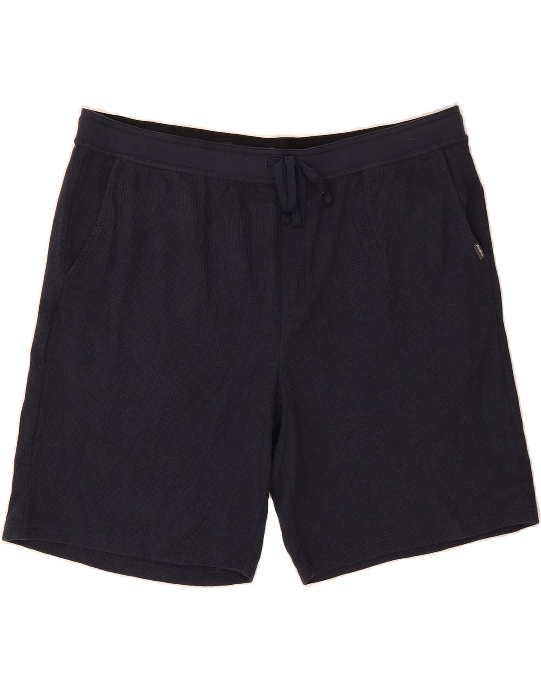 EDDIE BAUER Mens Sport Shorts 2XL  Navy Blue Cotton Vintage Eddie Bauer and Second-Hand Eddie Bauer from Messina Hembry 