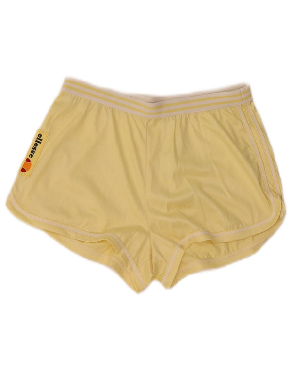 Ellesse Dame grafiske sportsshorts IT 38 XS Gul
