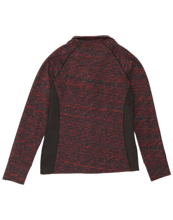 Mountain Warehouse Dame træningsdragt Topjakke UK 14 Large Burgundy Sports
