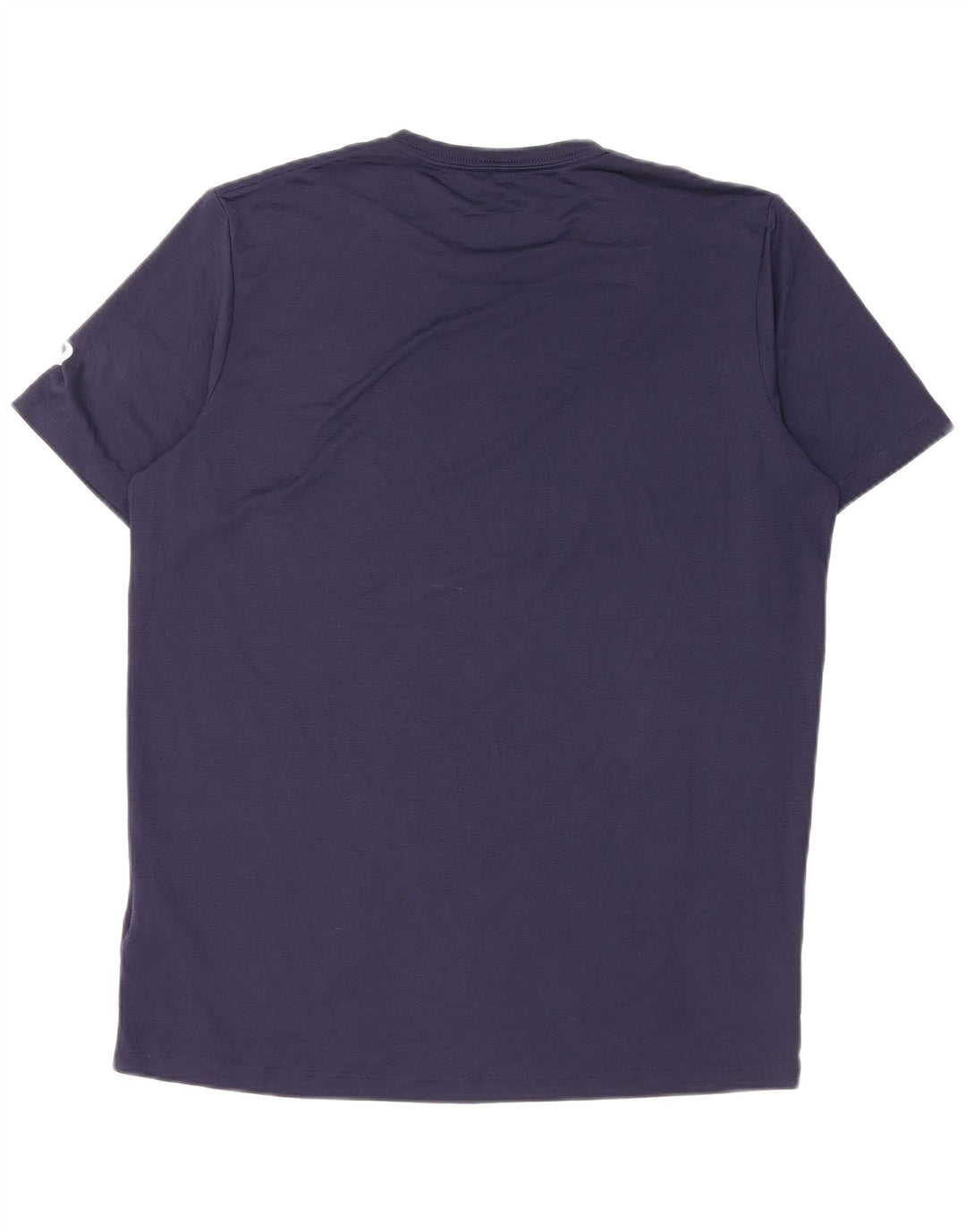Asics Herre Grafisk T-Shirt Top Stor Marineblå Polyester