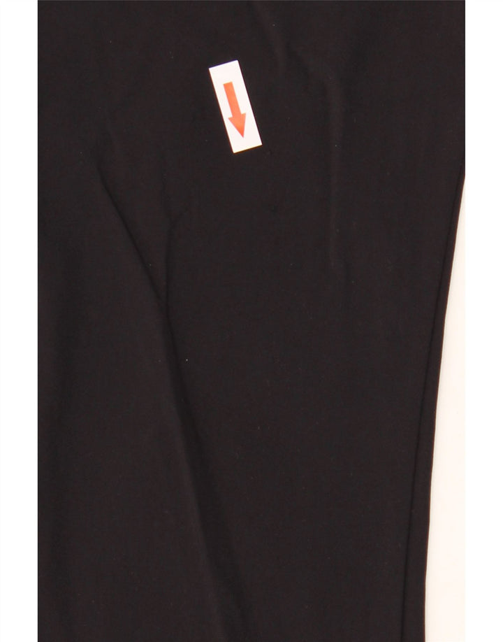 Nike Dame Dri Fit Leggings UK 14 Medium Sort Nylon