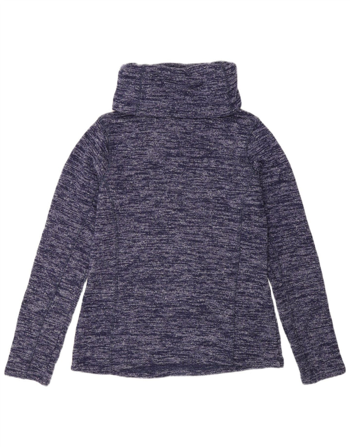 Mountain Warehouse Dame Top Langærmet UK 12 Medium Blue Flecked