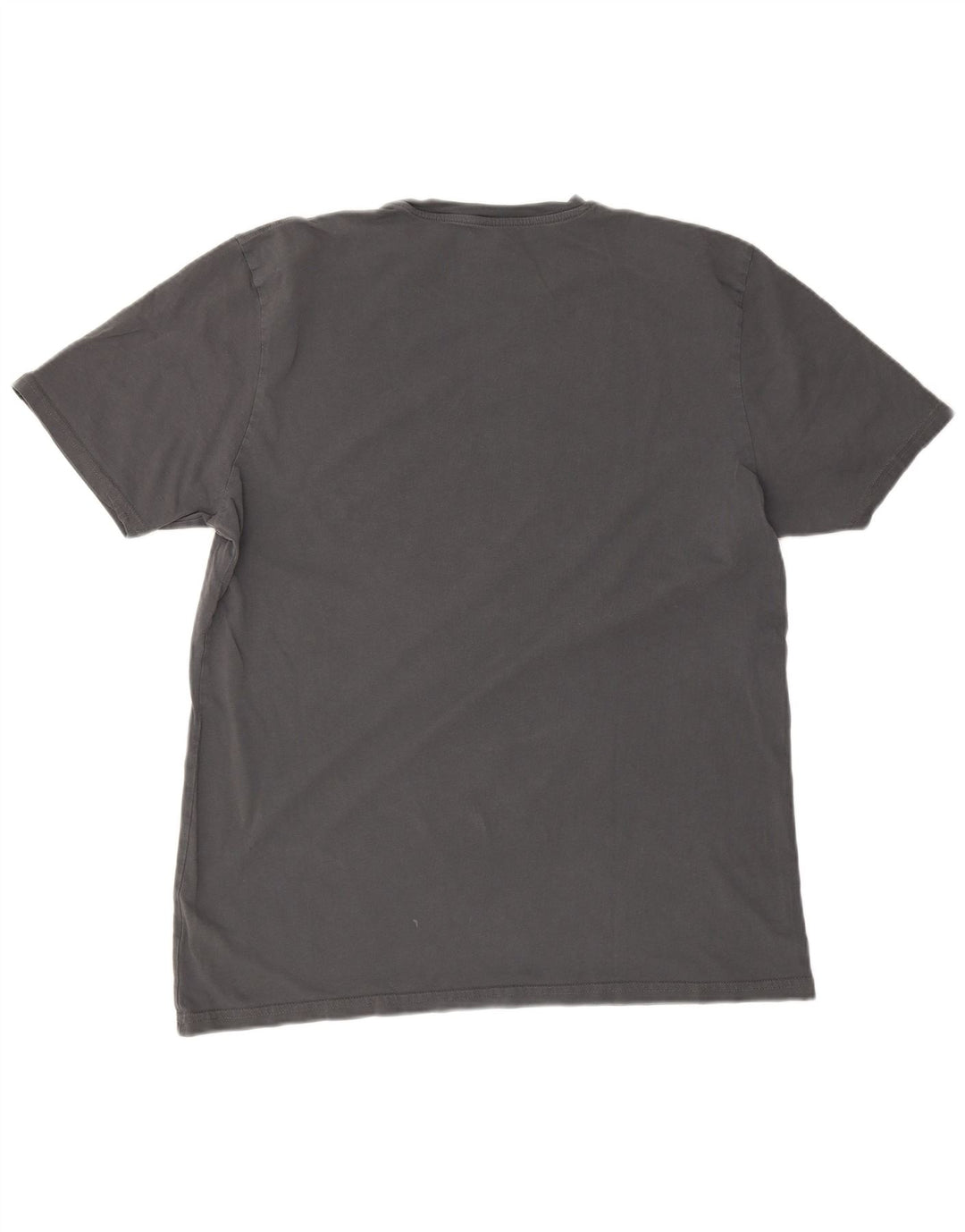 Alpha Industries Herre Grafisk T-Shirt Top 3XL Grå Bomuld