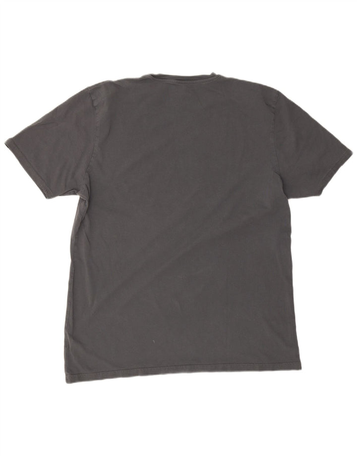 Alpha Industries Herre Grafisk T-Shirt Top 3XL Grå Bomuld