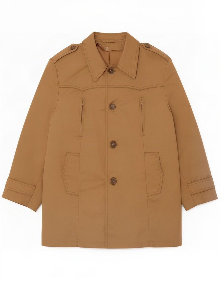 Vintage Trench Coat til mænd UK 40 Large Beige