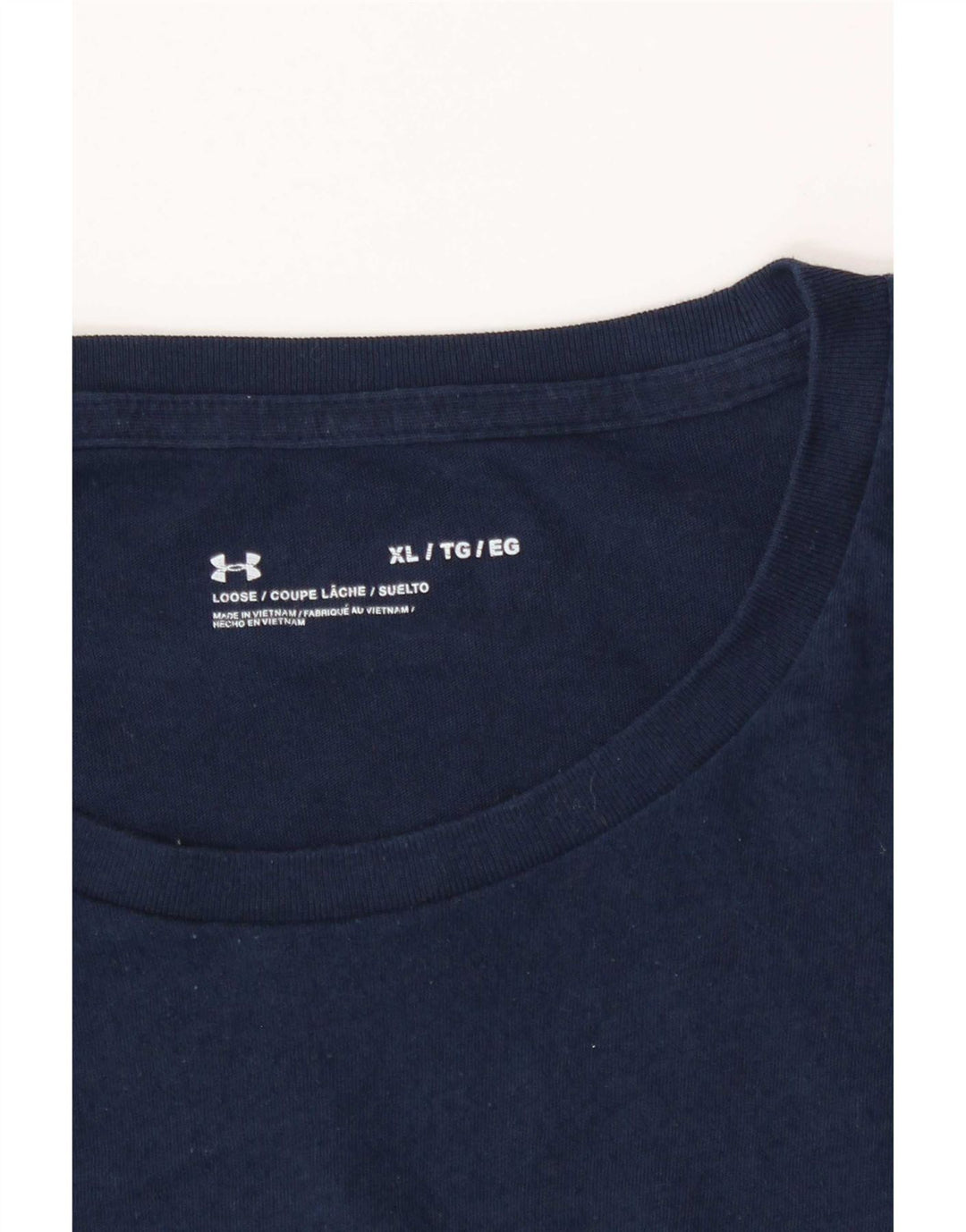 Under Armour Herre T-Shirt Top XL Marineblå