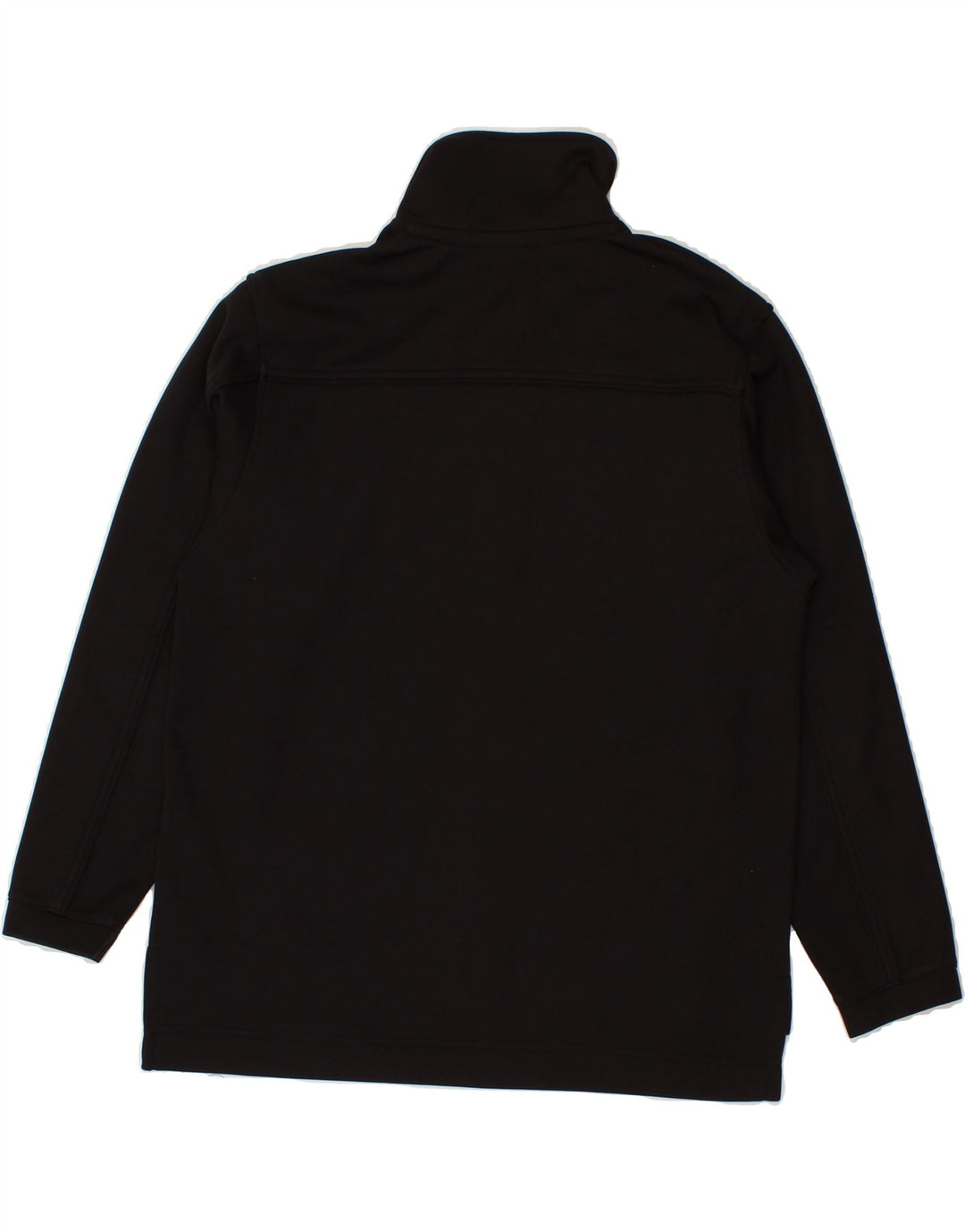 ASICS Womens Oversized Tracksuit Top Jacket UK 10 Small Black Polyester Vintage Asics and Second-Hand Asics from Messina Hembry 