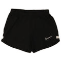 Nike sportsshorts til kvinder UK 8 Small Black Colourblock Polyester