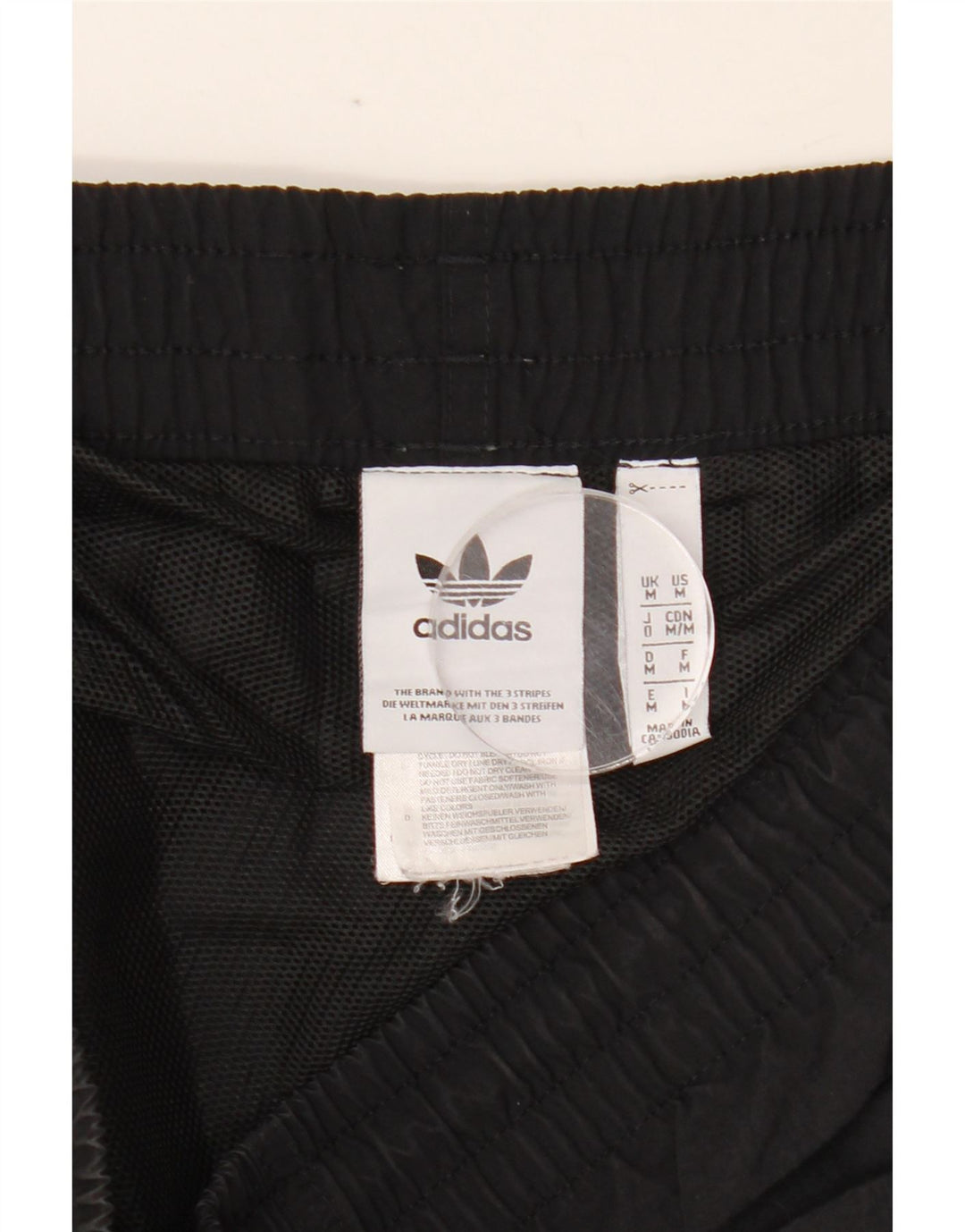ADIDAS Sportshorts til mænd Medium Sort Nylon