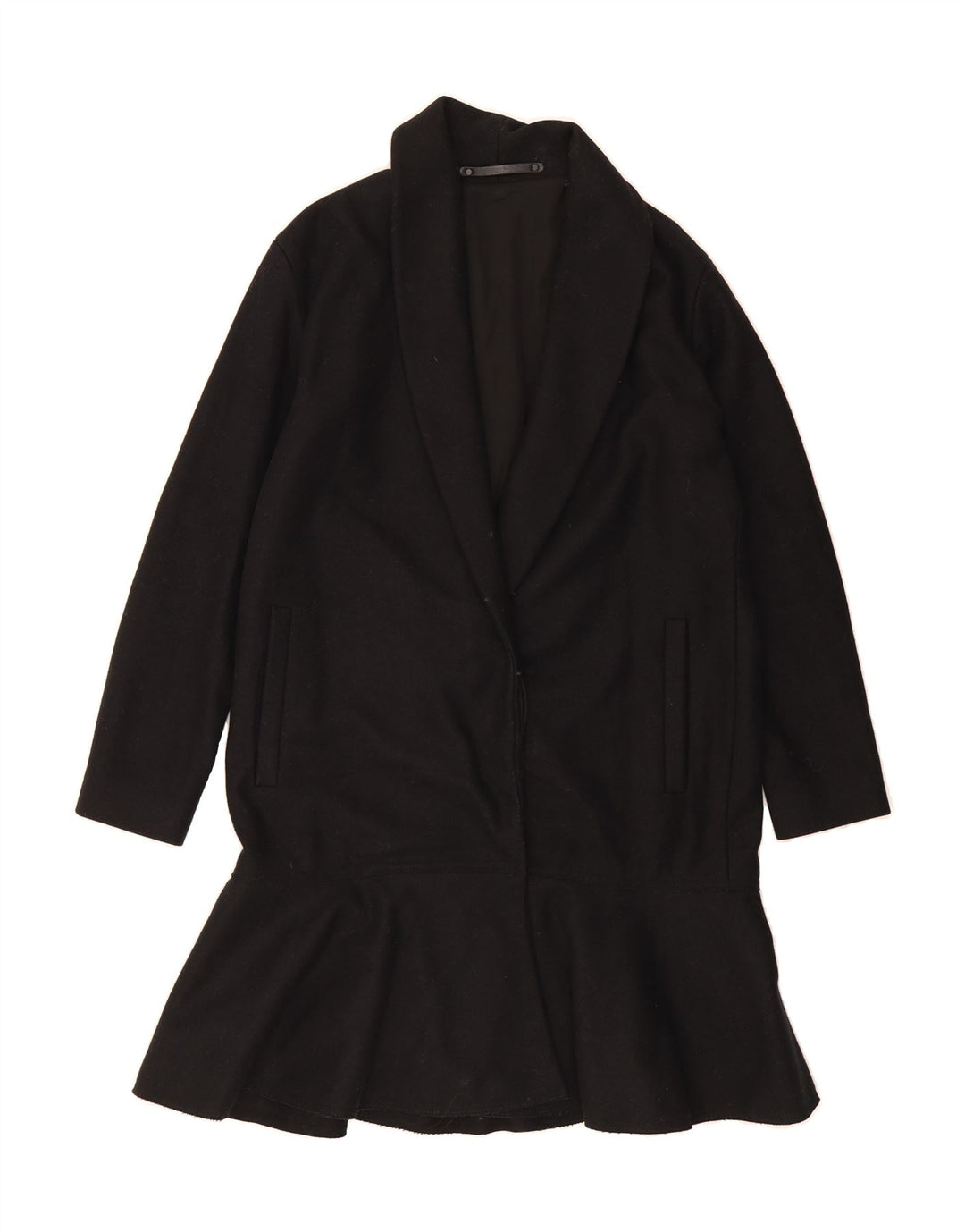 ALL SAINTS Womens Overcoat UK 10 Small Black Vintage All Saints and Second-Hand All Saints from Messina Hembry 