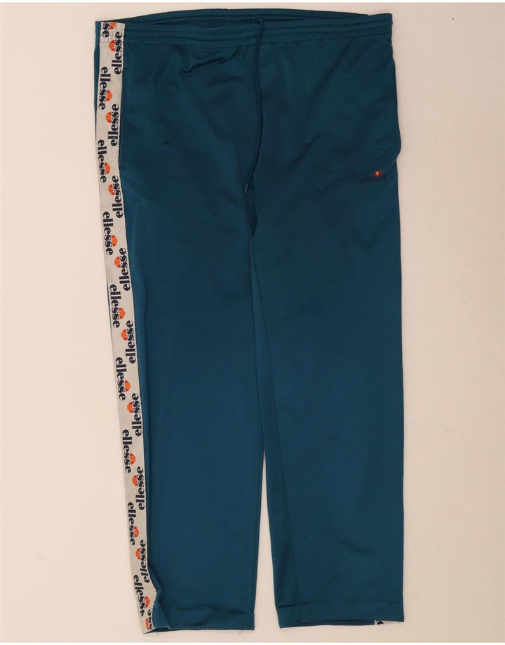 Ellesse Herre grafisk træningsdragt Bukser XL Blå Colourblock Polyester