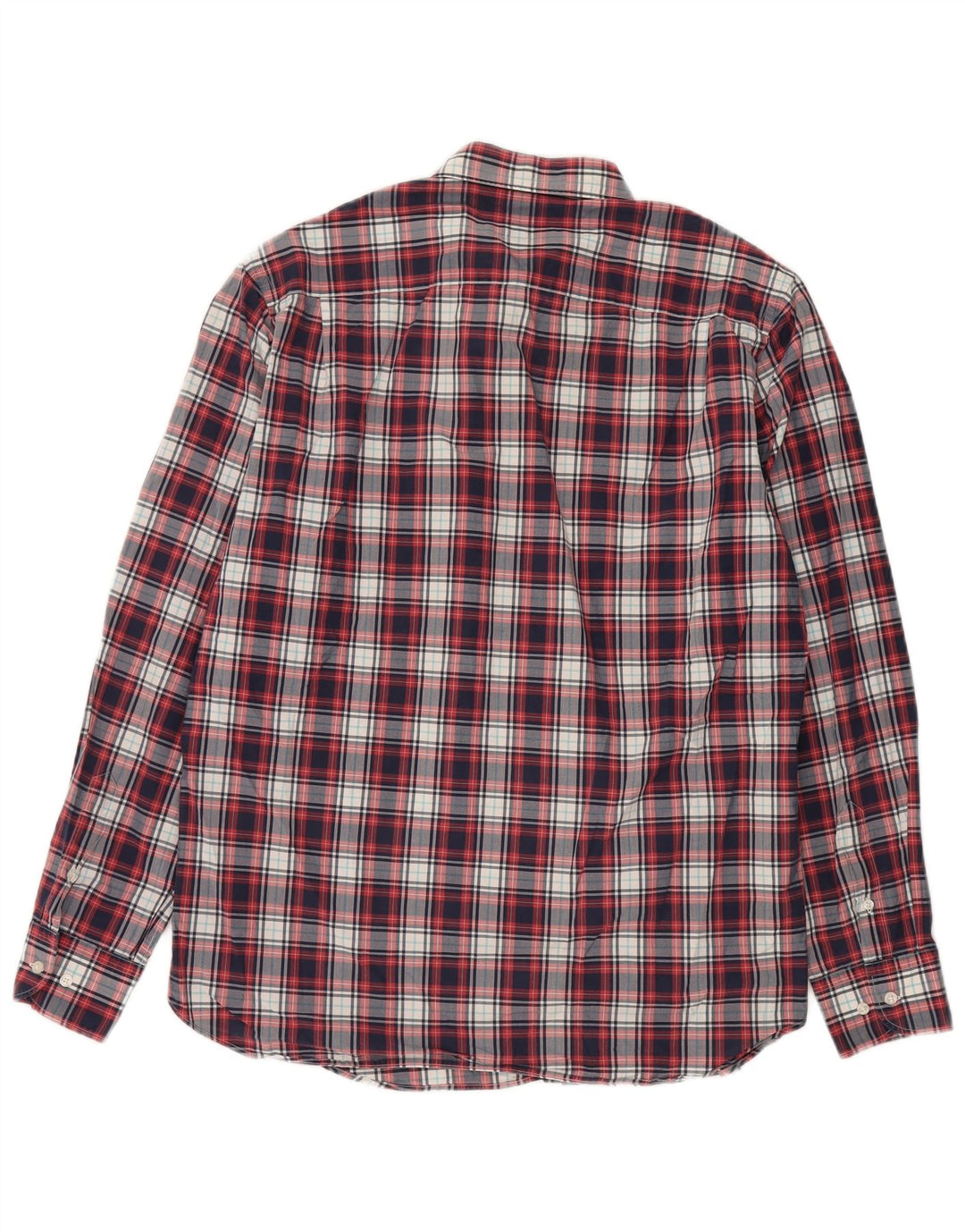 Massimo Dutti herreskjorte XL rød ternet