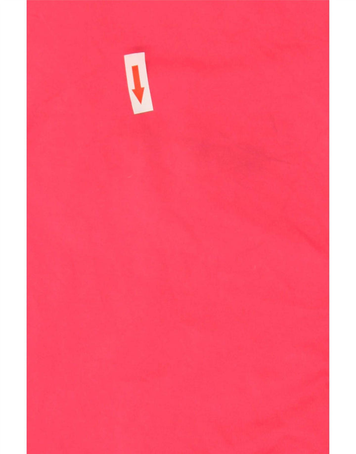 Adidas Dame Climacool T-Shirt Top UK 8 Lille Rød Polyester