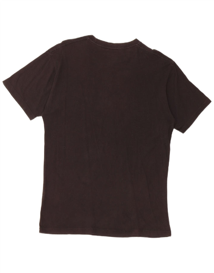 VANS Herre Classic Fit Grafisk T-Shirt Top Medium Sort