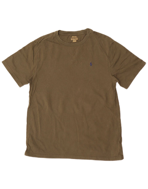 Polo Ralph Lauren Drenge T-Shirt Top 13-14 år XL Khaki Bomuld
