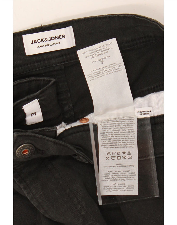 JACK & JONES Mens Denim Shorts Medium W34 Black Cotton Vintage Jack & Jones and Second-Hand Jack & Jones from Messina Hembry 