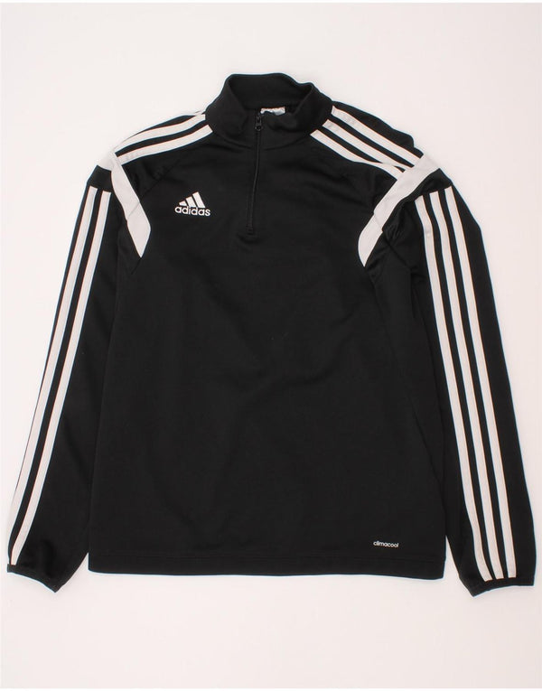 Adidas Boys Climacool Pullover Træningsdragt Top 11-12 år Stor Sort