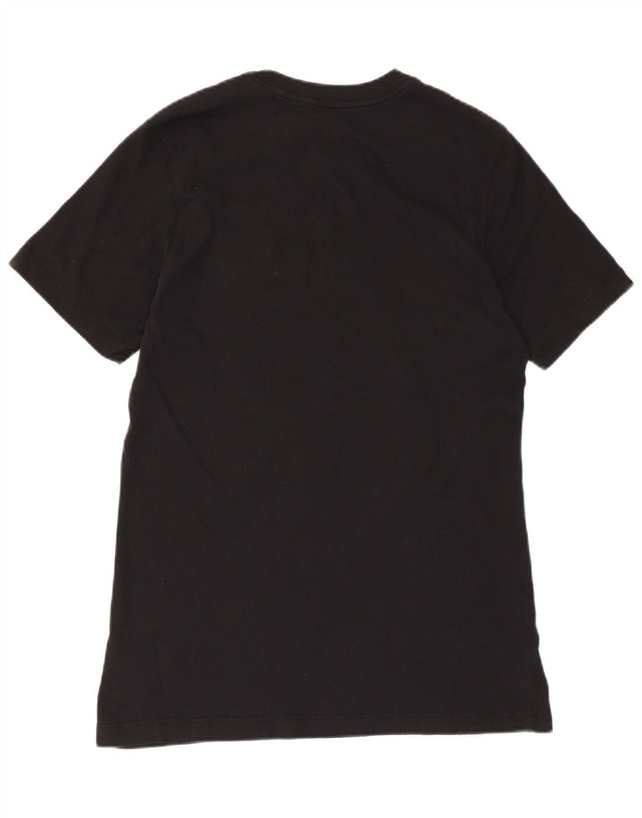 Nike grafisk t-shirt top til mænd, lille sort bomuld