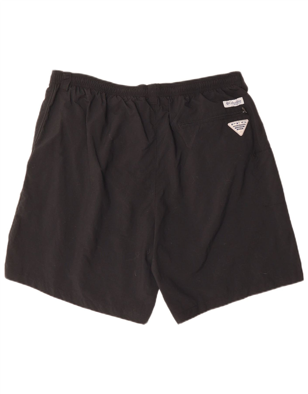 COLUMBIA Herre Omni-Shade grafiske sportsshorts XL sort polyester