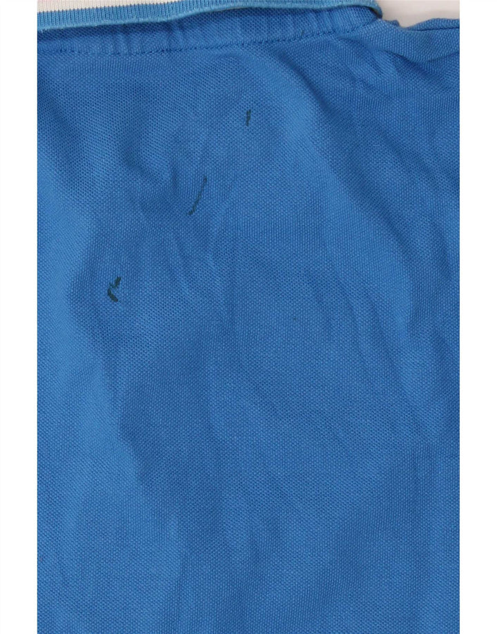 Fila Herre Polo Shirt Lille Blå Stribet