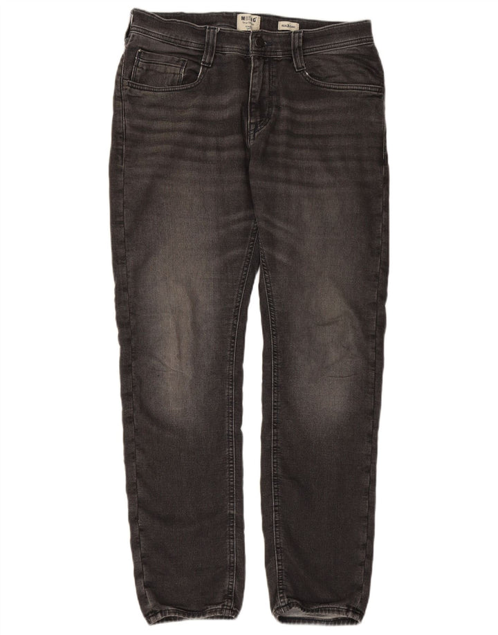 MUSTANG Herre Oregon Tapered Jeans W34 L31 Grå