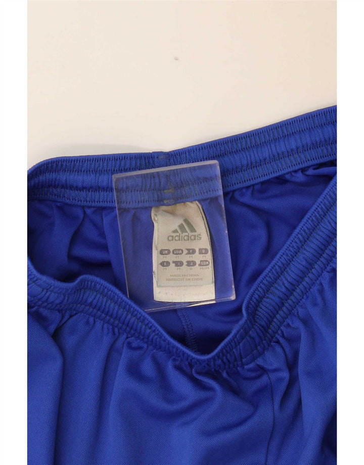 Adidas Herre Climalite Sportshorts mellemblå stribet polyester