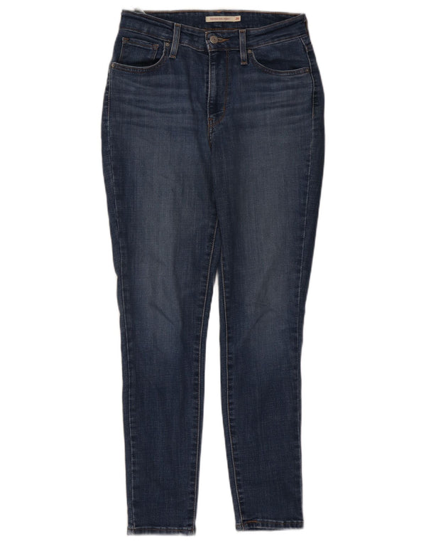 Levi's Womens 721 High Rise Skinny Jeans W26 L28 Blue Cotton