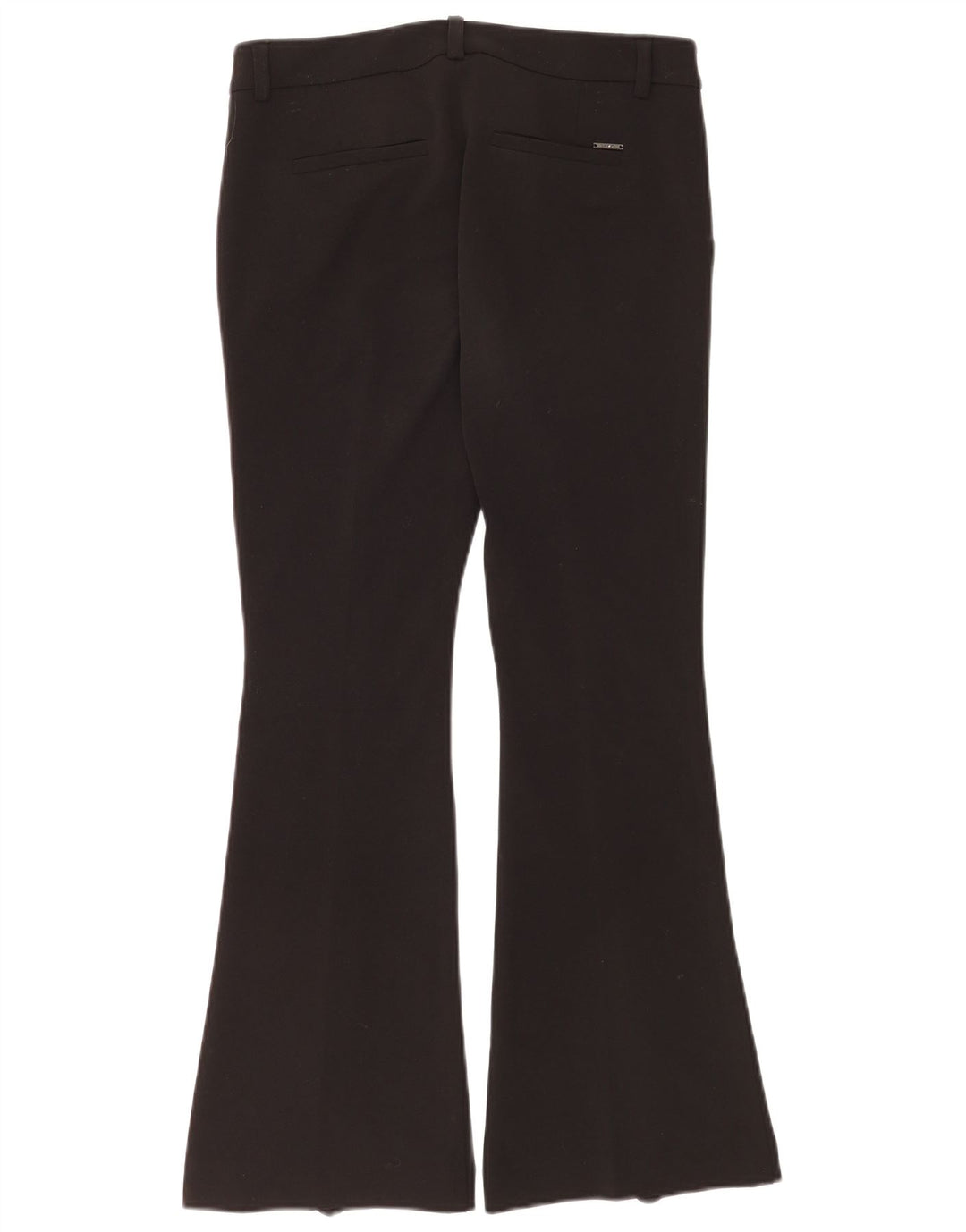 Liu Jo Dame Flare Casual Bukser IT 40 Small W30 L28 Sort Polyester