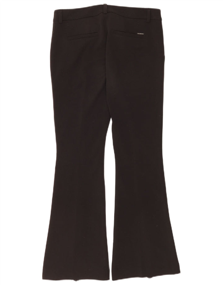Liu Jo Dame Flare Casual Bukser IT 40 Small W30 L28 Sort Polyester