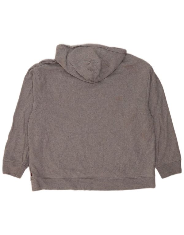 Levi's Herre Relaxed Graphic Hoodie Jumper XL Grå Bomuld
