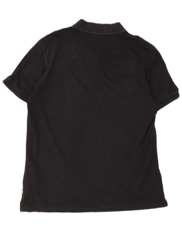 Hugo Boss Herre Polo Shirt XL Sort Bomuld