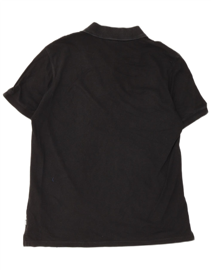 Hugo Boss Herre Polo Shirt XL Sort Bomuld