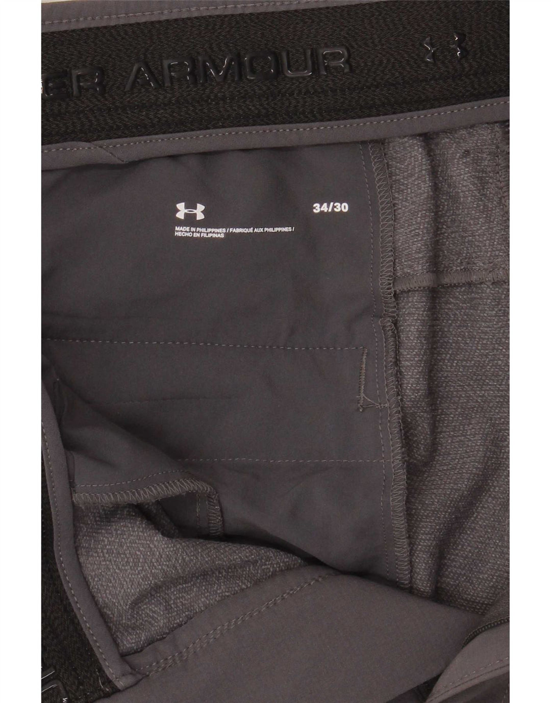 Under Armour Herre Slim Chino Bukser W34 L30 Grå Polyester