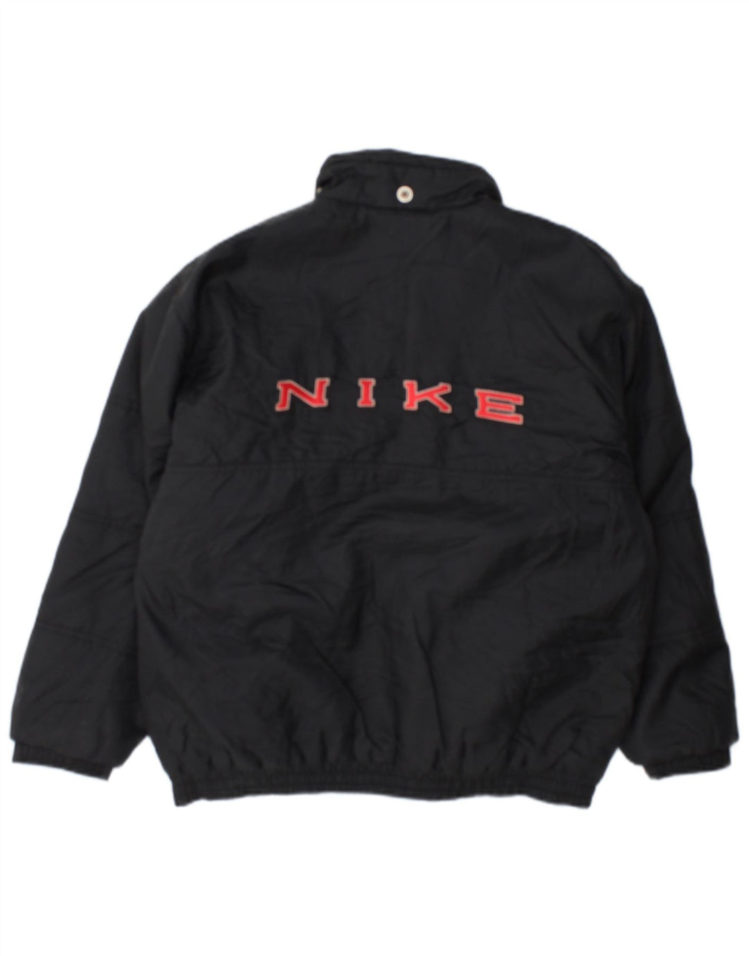 Nike drenge grafisk polstret jakke 12-13 år stor sort nylon
