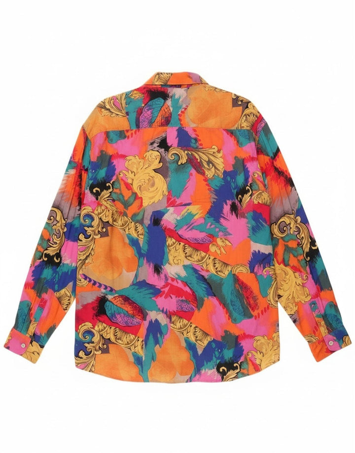 Morris Herreskjorte Stor flerfarvet Paisley