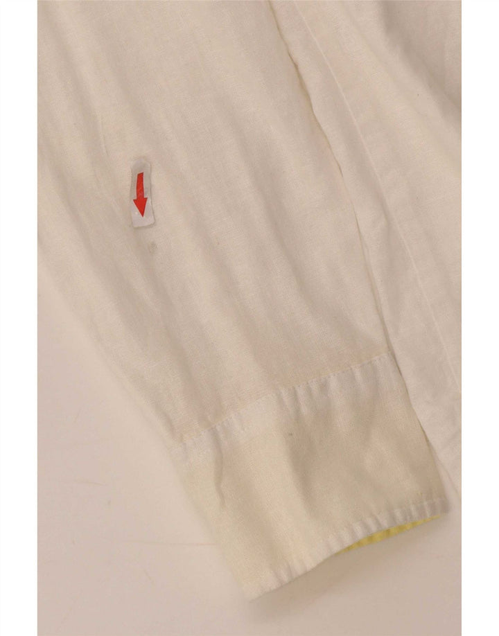 Pierre Cardin Herreskjorte Stor hvid linned