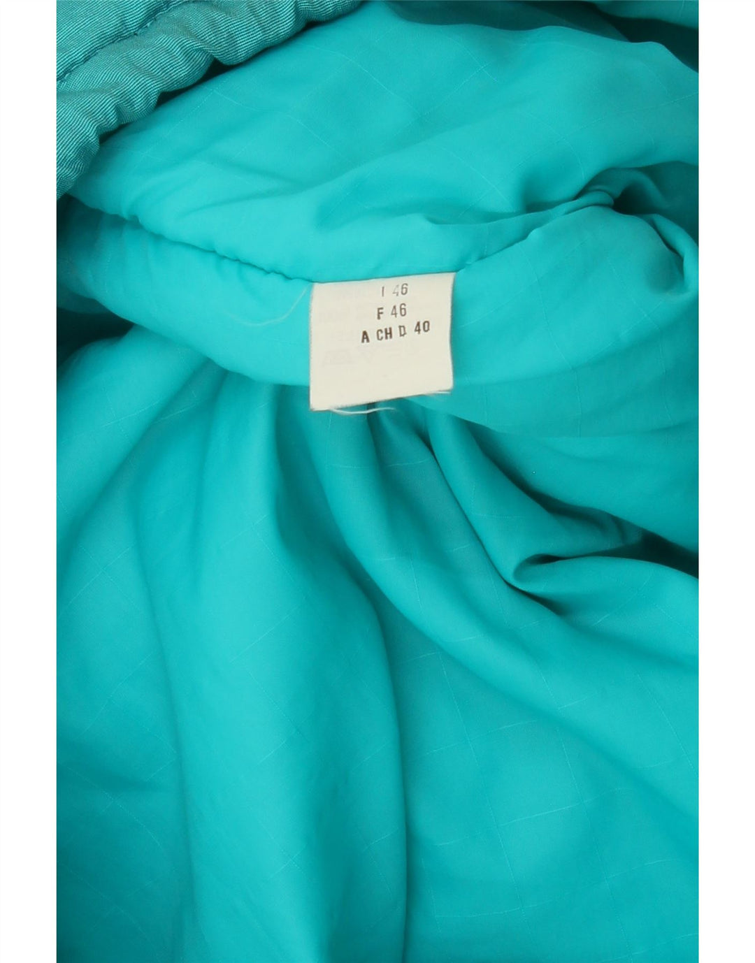 SORRY Womens Oversized Windbreaker Jacket IT 46 Large Blue Colourblock Vintage Sorry and Second-Hand Sorry from Messina Hembry 