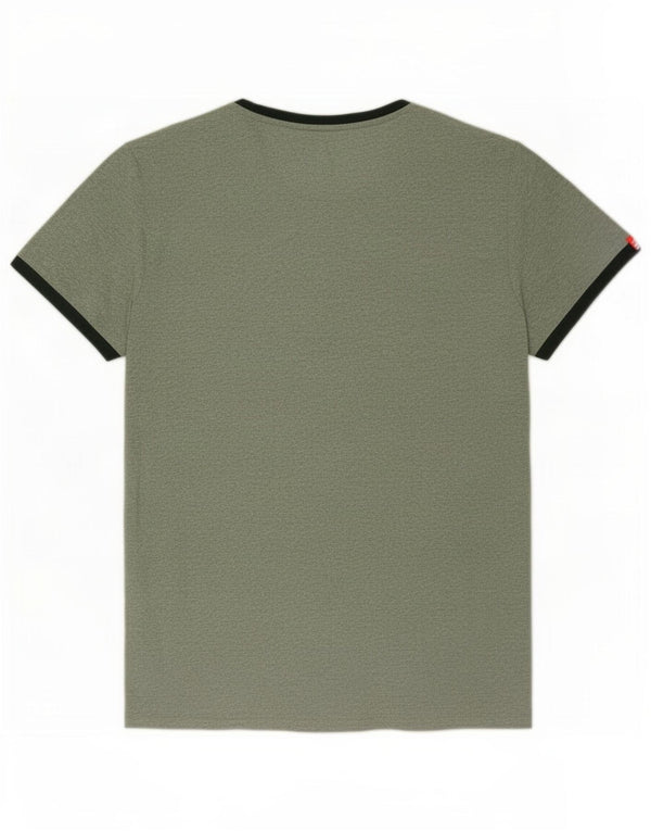 Superdry T-shirt top til mænd XL Grøn bomuld