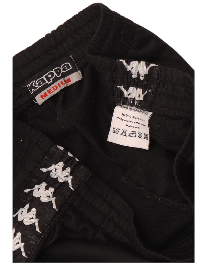 Kappa Herre grafisk træningsdragt Bukser Medium Sort Polyester