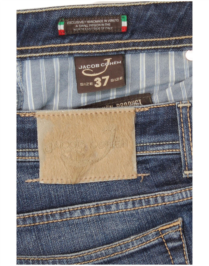 Jacob Cohen Straight Jeans til mænd W37 L31 Blå