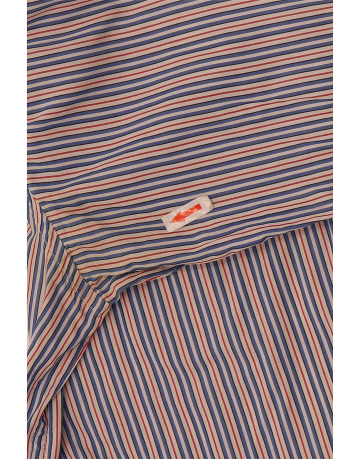 Timberland herre Slim Fit skjorte XL blå stribet