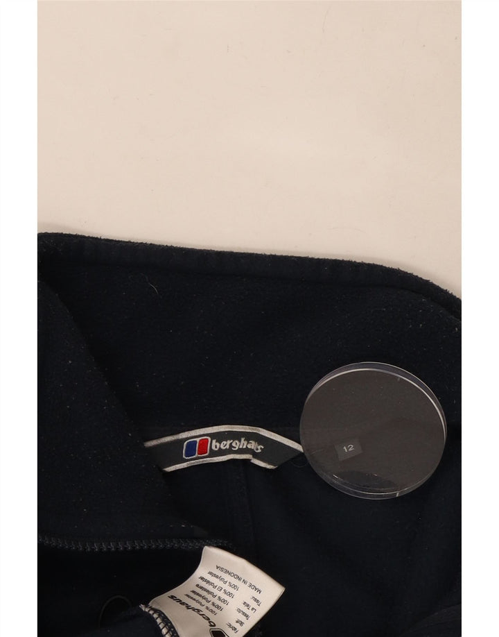 Berghaus Dame Liner Fleece Jakke UK 12 Medium Navy Blue