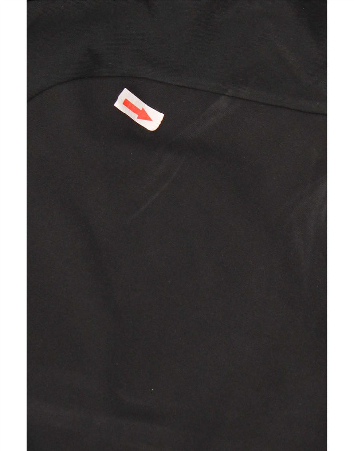 Nike Herre Dri Fit Pullover med lynlås-hals Træningsdragt Top Medium Sort Polyester