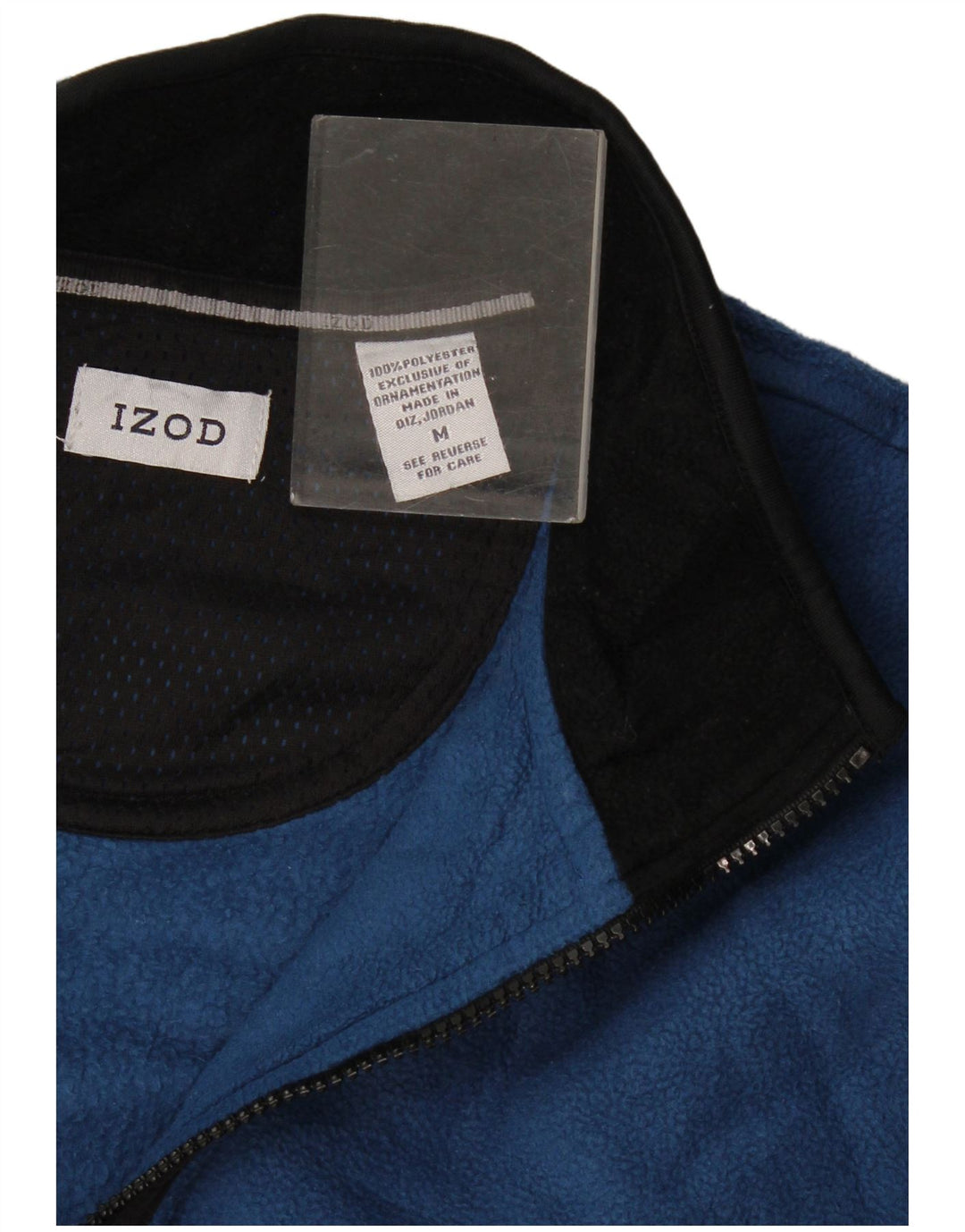 Izod Fleecejakke til mænd UK 38 Medium Blue Polyester